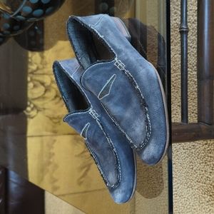 Donald J Plainer Suede Loafers Size 9